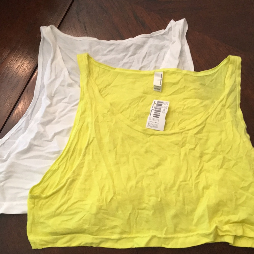 American apparel crop top